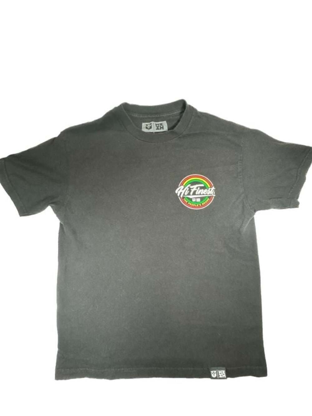 Hi Finest The People's Brand Rasta Graphic Short Sleeve T-Shirt